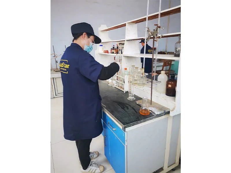 Raw material testing