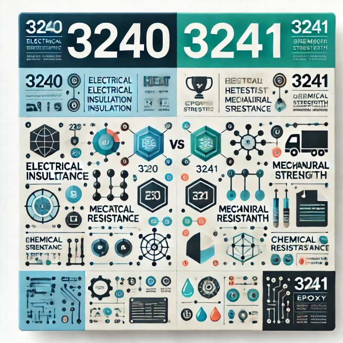 Comparison Between 3240 and 3241 Epoxy Sheets